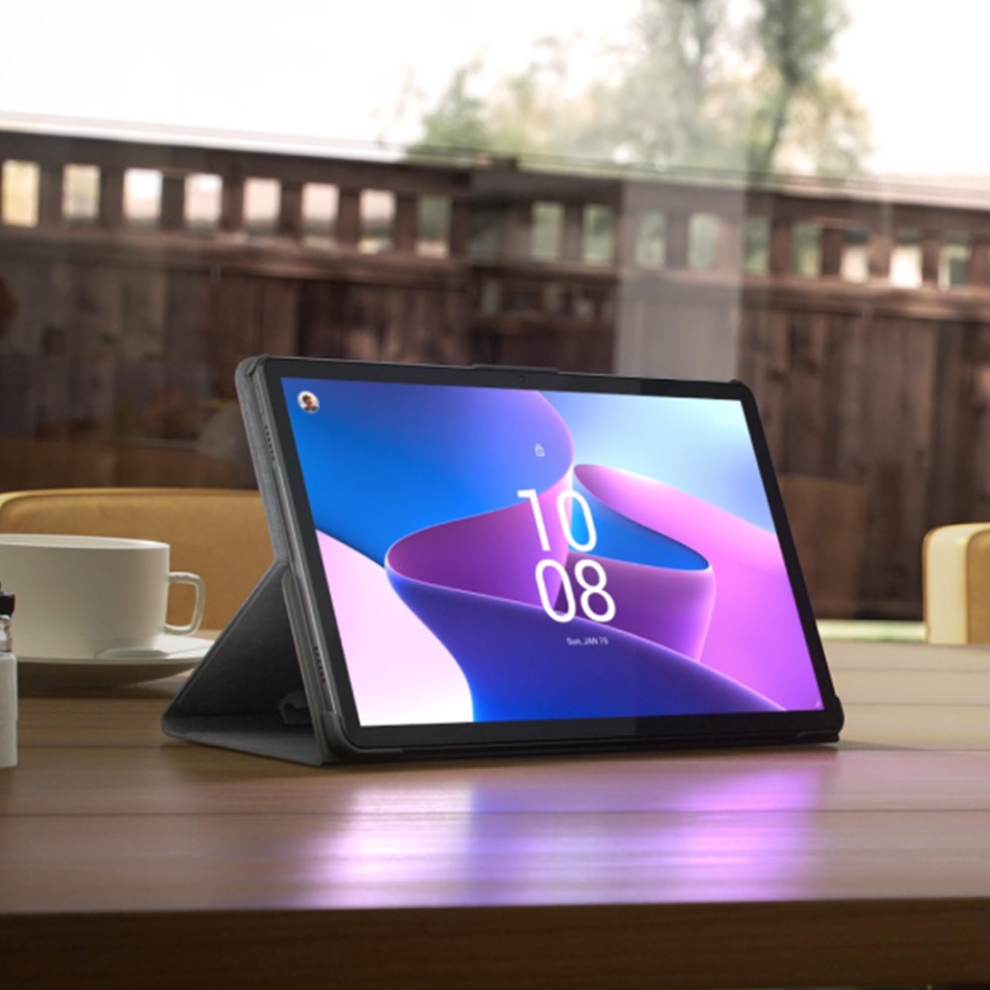 Lenovo Tab M10 Plus (3rd Gen) - Tablet de 10.61" 2K (MediaTek Helio G80, 4GB de RAM, 64GB ampliables hasta 1 TB, 4 Altavoces, WiFi + Bluetooth, Android 12) - Gris Oscuro