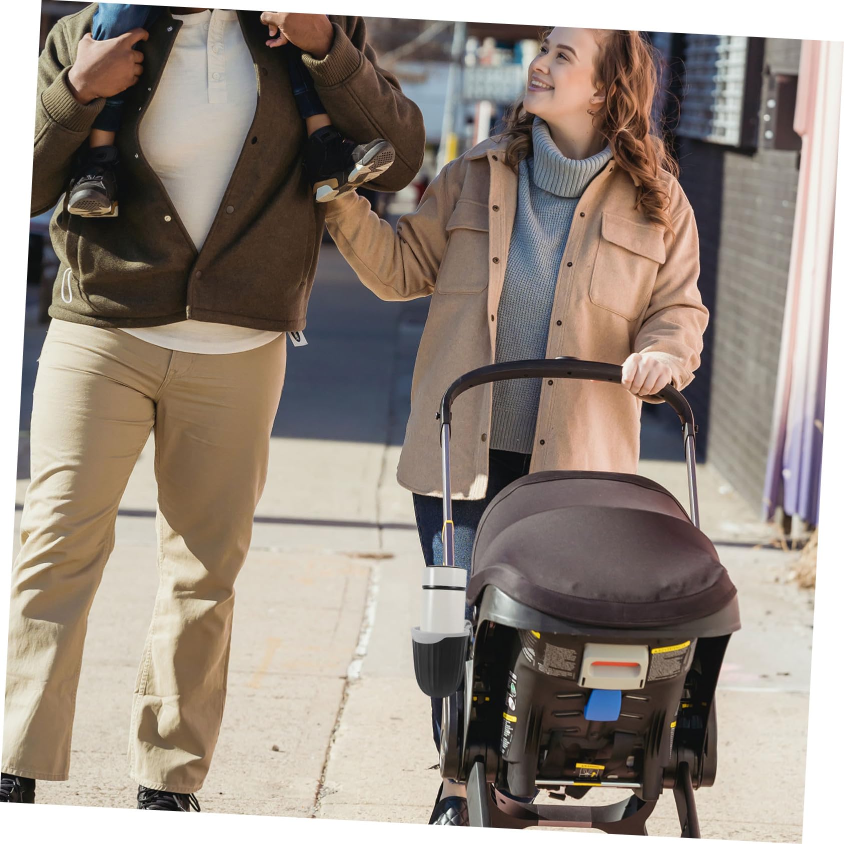 VICASKY 2pezzi Portabicchieri Per Carrozzina Per Bottiglie e Accessorio Compatibile Passeggini e