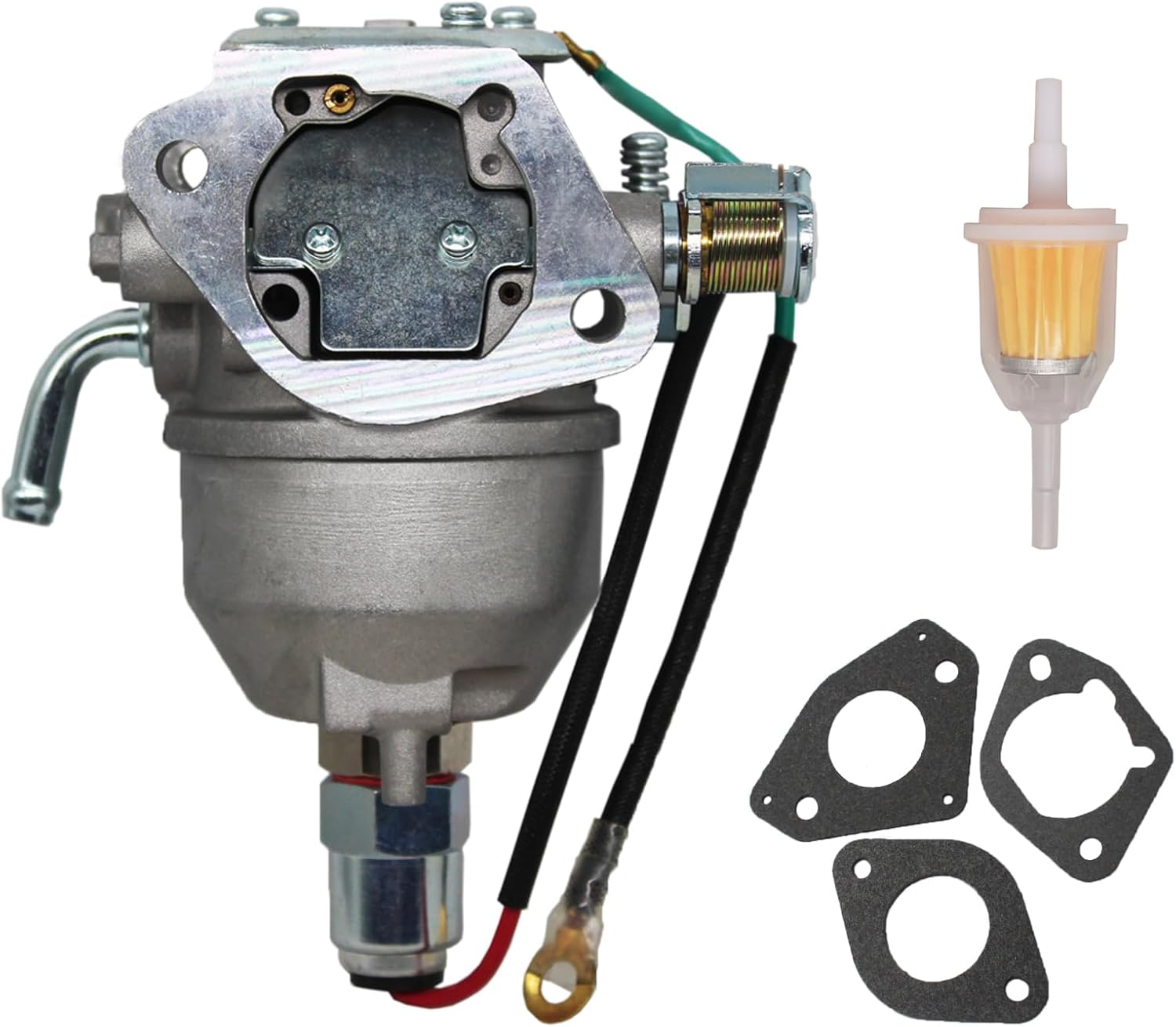 Carburetor Compatible for Kohler CV18S CV20S CV22S CV620 CV640 CV725 Command Engine Carb 24 853 25-S 24 853 19-S 24 053 08-S 24 053 50-S, 24 853 50-S Mower with Cleaning Brushes
