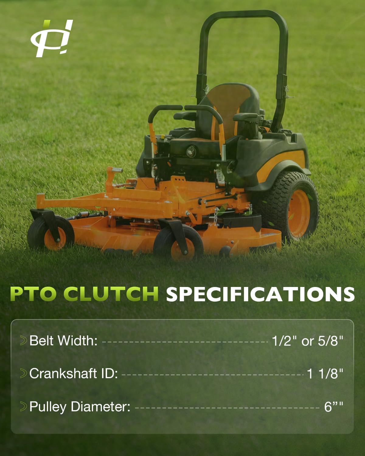 HQPASFY 461826 Electric PTO Clutch with 10A PTO Switch Compatible with Select Scag Turf Tiger & Scag Cheetah Lawn mowers