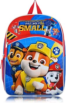 Nick Nickelodeon Paw Patrol Backpack for Boys, Kids School Bag and Bookbag