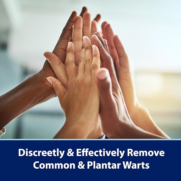 Compound W Wart Remover, Maximum Stength One Step Invisible Pads - 14 Count - Salicylic Acid Wart Remover, For Treatment & Common/Plantar Wart Removal - 4