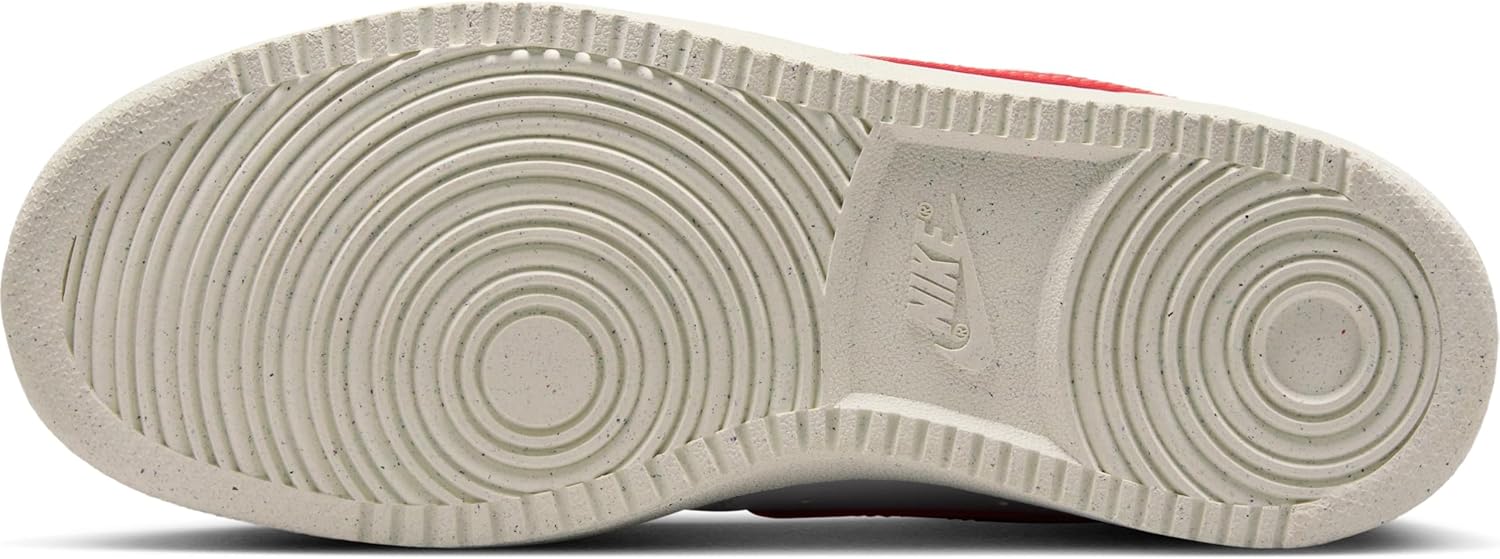 Nike Court Vision Low Next Nature Women's Shoes (White/Sail/Magic Ember, US Footwear Size System, Adult, Women, Numeric, Medium, 11)