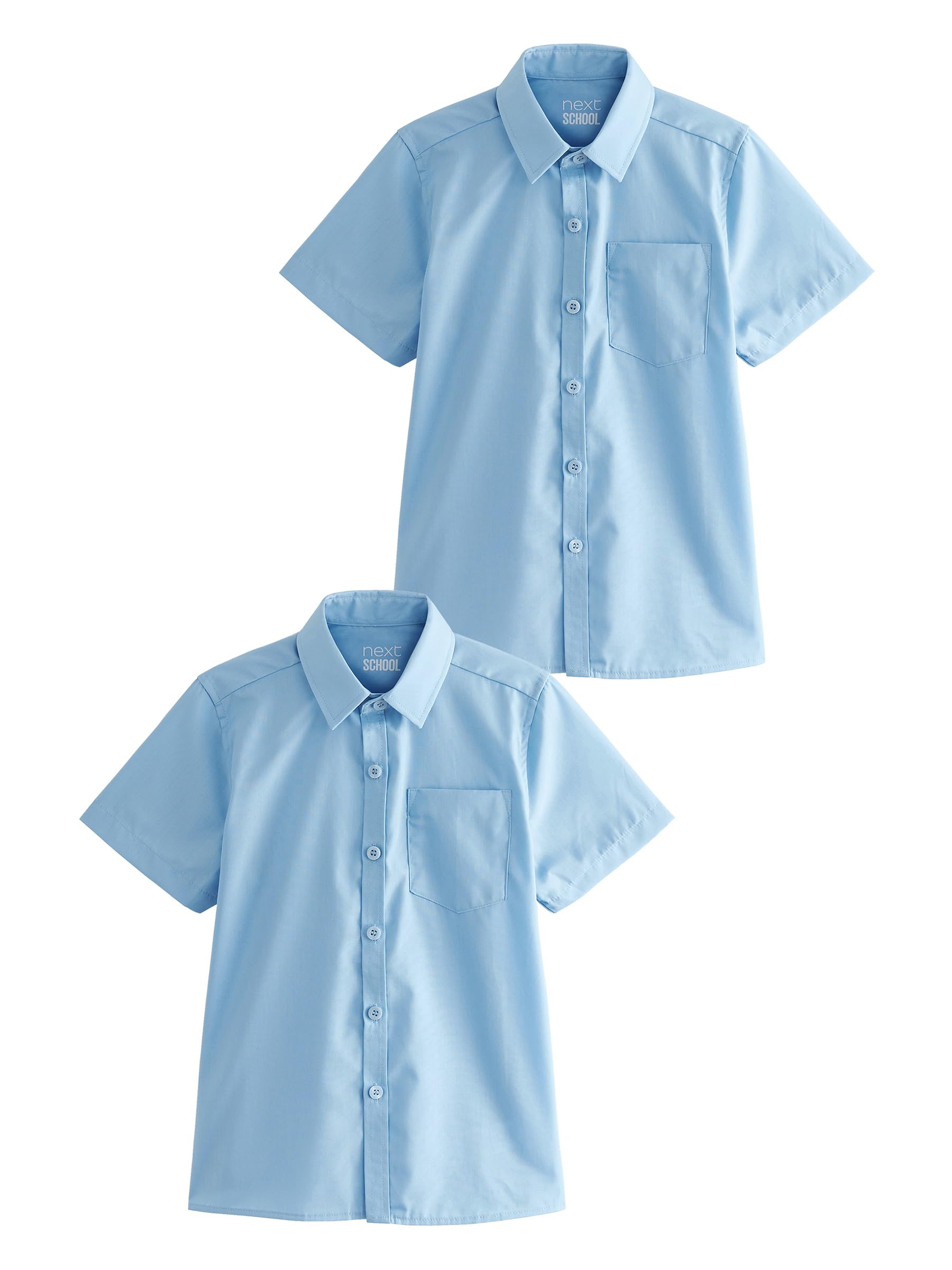 NEXT Jungen Kurzarmhemden, 2er-Pack 98-182