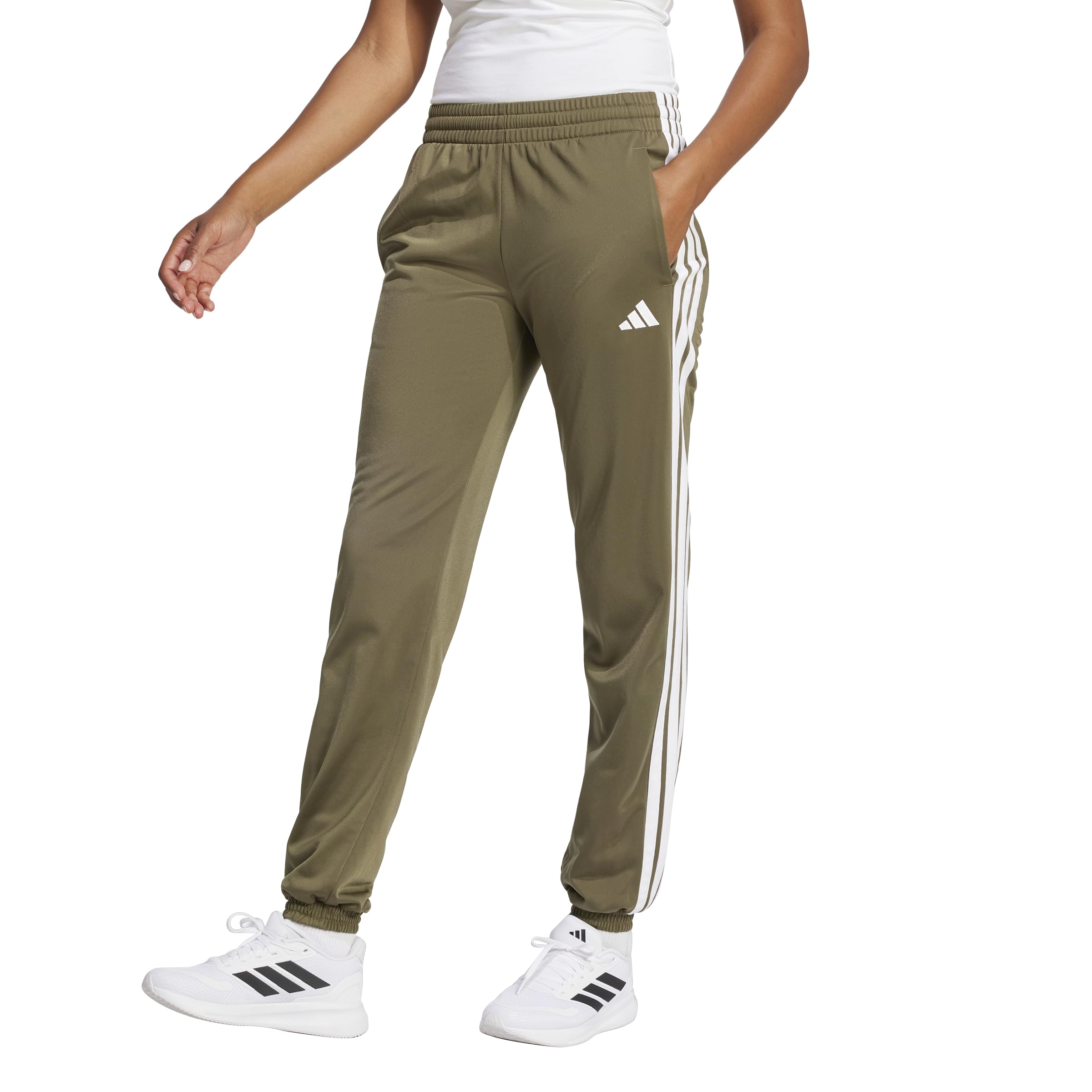 adidas Women's Tricot 3-Stripes Track Pants