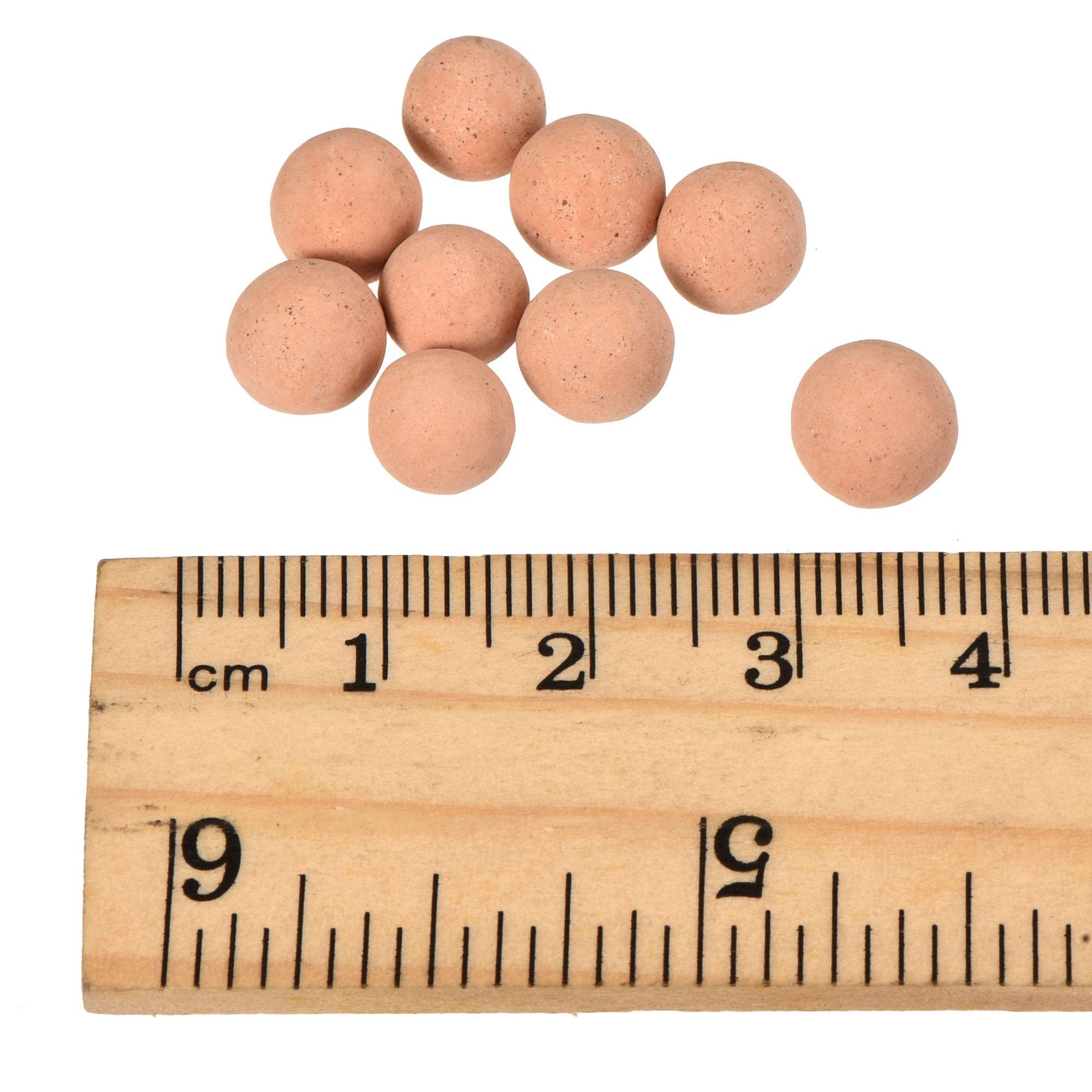 sourcing map Argile Galets 7-8mm 0.22 lbs Rose Jardinage Pot Boules pour Hydroponique Culture Vases Fournitures Bonsai Décoration