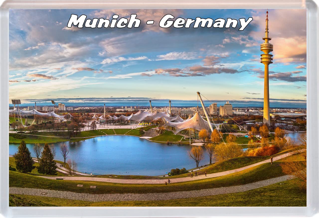 Baked Bean Store Multicolor Munich - Germany - 96 X 67Mm Jumbo Fridge Magnet/Magnets Bbsfhm596