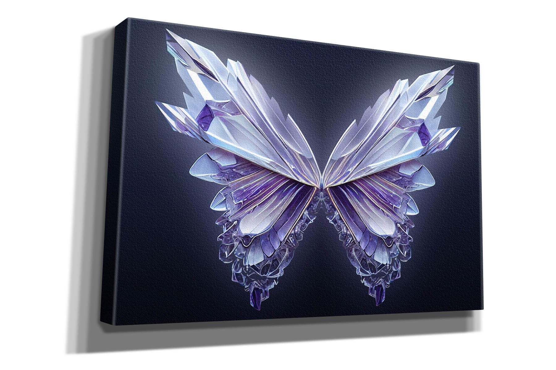 Epic Graffiti 'Crystal Buterfly' by Epic Portfolio, Canvas Wall Art, 18