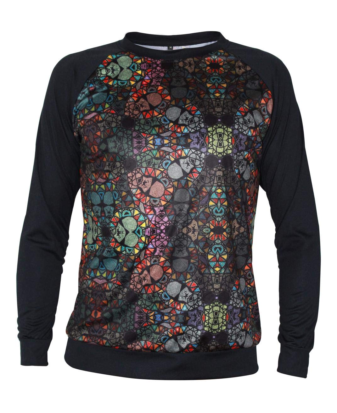 Chiroma BanksPolyester Round Neck T-Shirt For Men