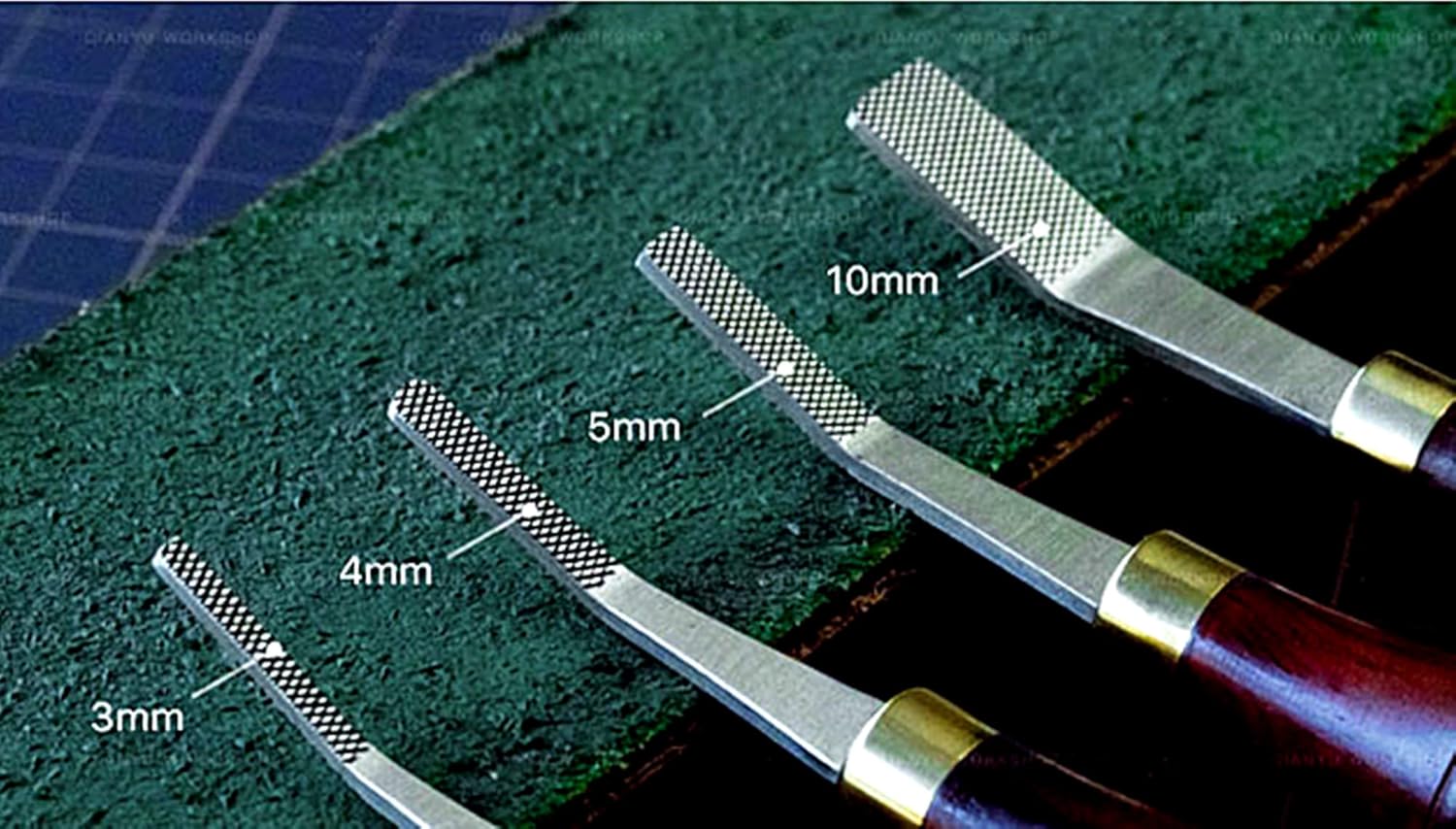 1pc 10mm Leather Craft Edge Surface Pro Detail Rougher Sanding File Grater Polishing Tool