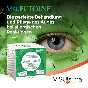 Eye Drops - Dry Eye Relief 30 x 0.40ml Symptomic Relief from Eye Irritation and Dry Eyes Triple Action Preservative Free Single Doses