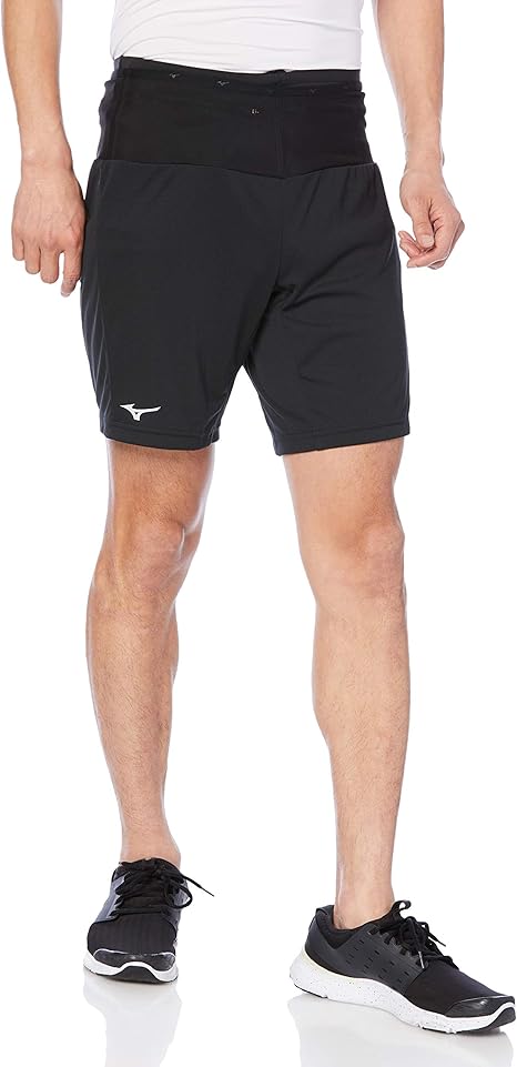 Amazon Mizuno ランニングウェア マルチポケットパンツニット ショートパンツ 360度ポケット 収納 J2mb9521 メンズ ブラック S ショート ハーフパンツ 通販