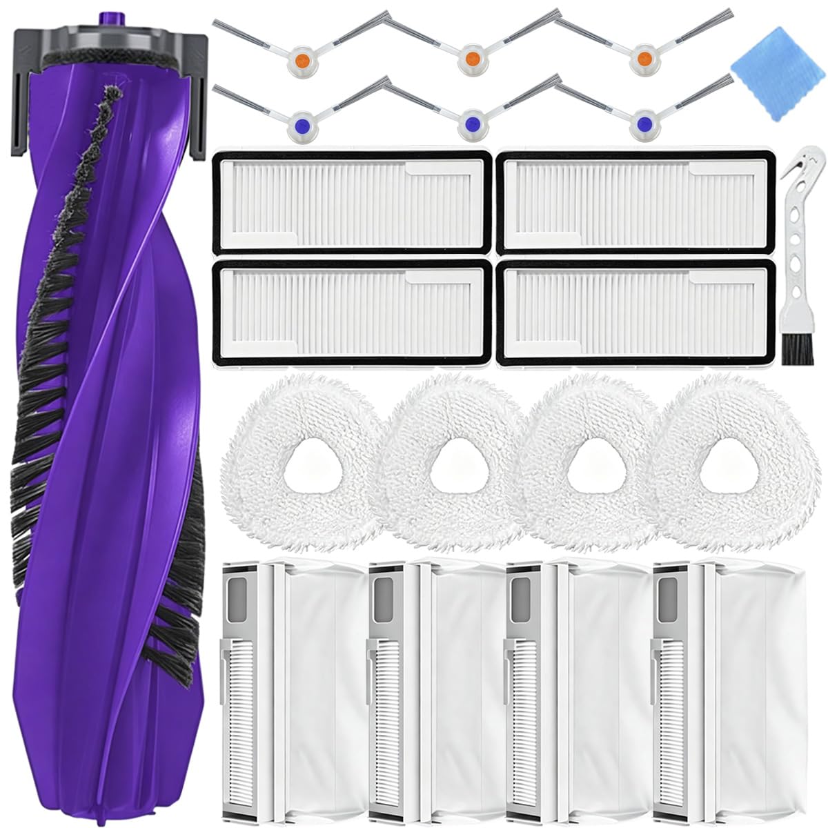 Accesorios Narwal Freo X Ultra con 6 cepillos y filtros de repuesto