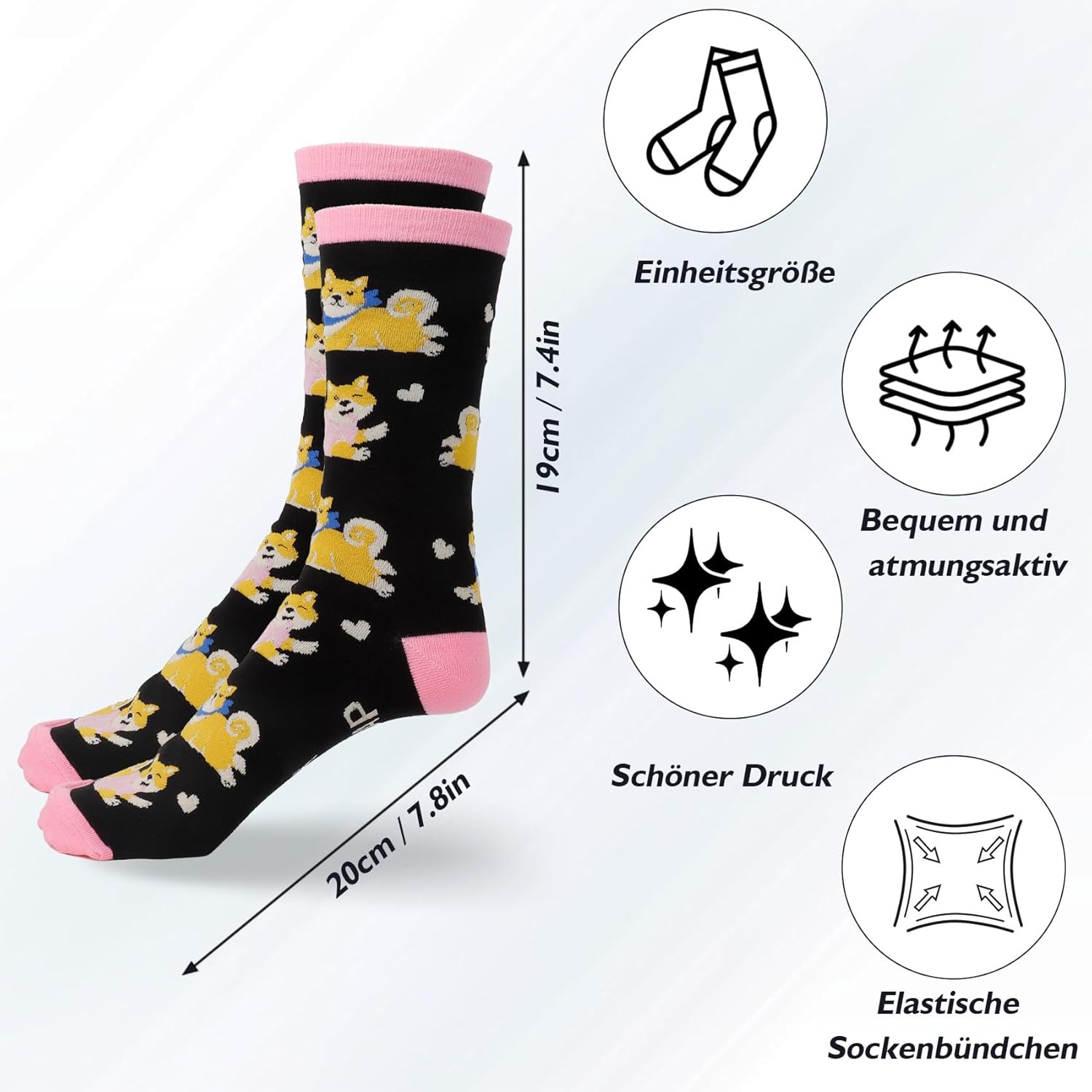 Dog Mom Gifts for Women Best Gifts for Dog Lovers Dogs Owner Parents Gift Christmas Mothers Day Stocking Stuffers Birthday Easter Valentines Galentines Presents Funny Dogs Themed Socks Unique - Image 6