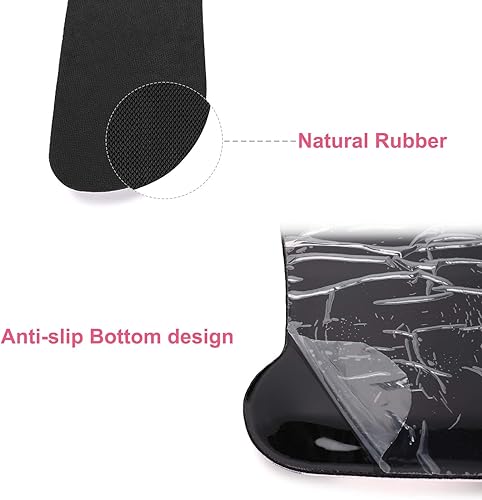 Miniatura 8 de MOSISO Funda compatible con MacBook Air de 13 pulgadas, versión 2020-2018 A2337 M1 A2179 A1932, funda rígida de peonía de plástico, cubierta de