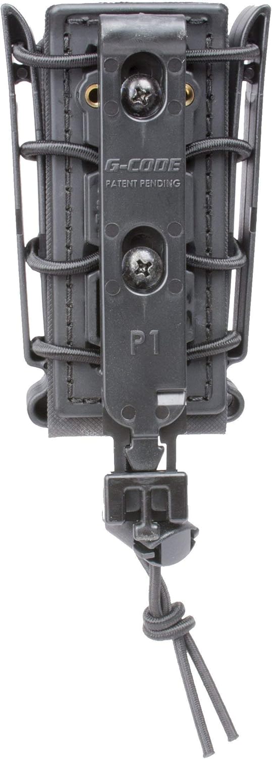 Soft Shell Scorpion -Tall- Pistol Mag Carrier with P1 molle/Stacking Clip