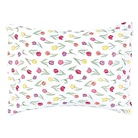 Vista 3 de Hudson Baby Funda de almohada unisex de algodón para bebé, Animal Adventure, talla única