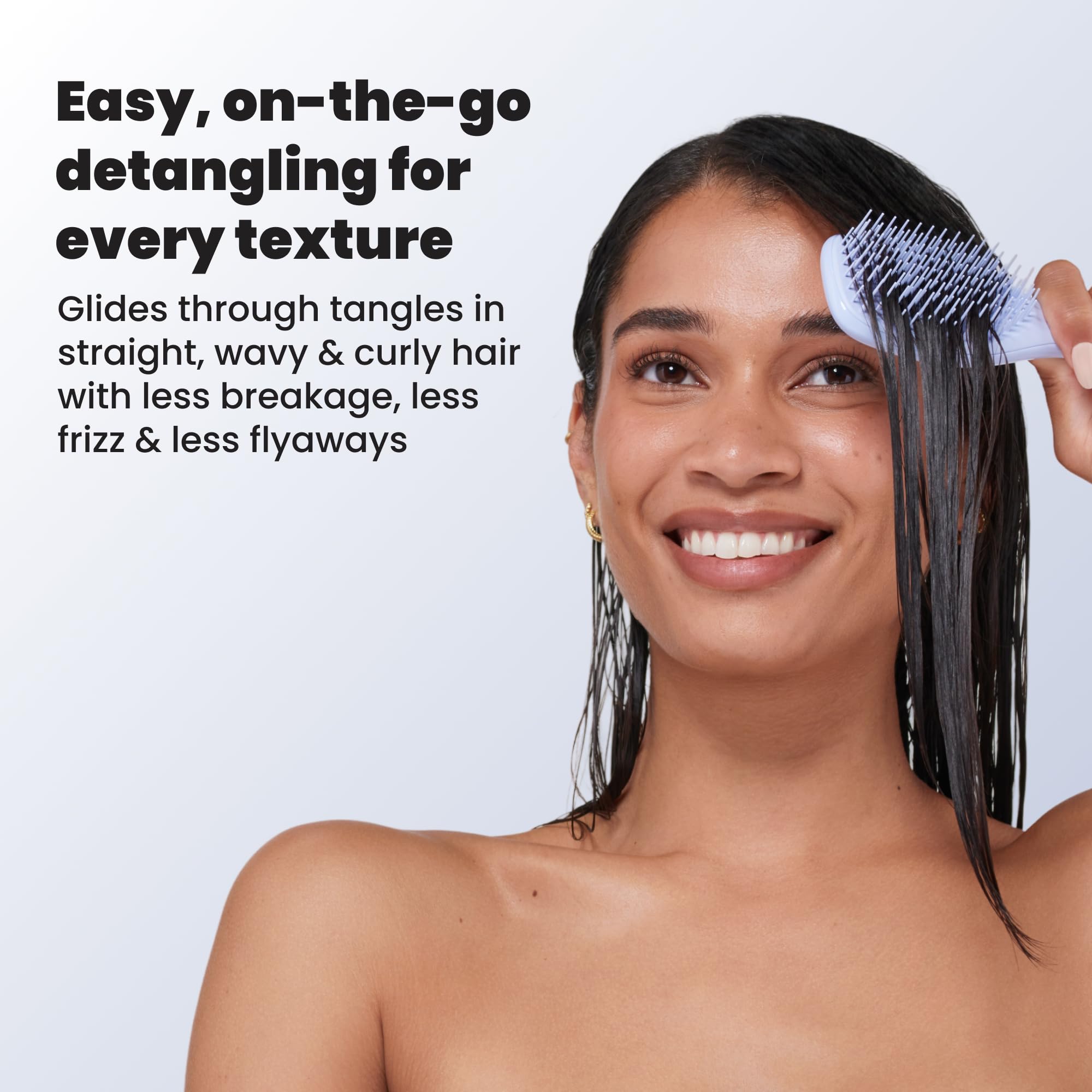 Tangle Teezer The Ultimate Detangler Digital Lavender Mini Boy Saç Fırçası-Tarak