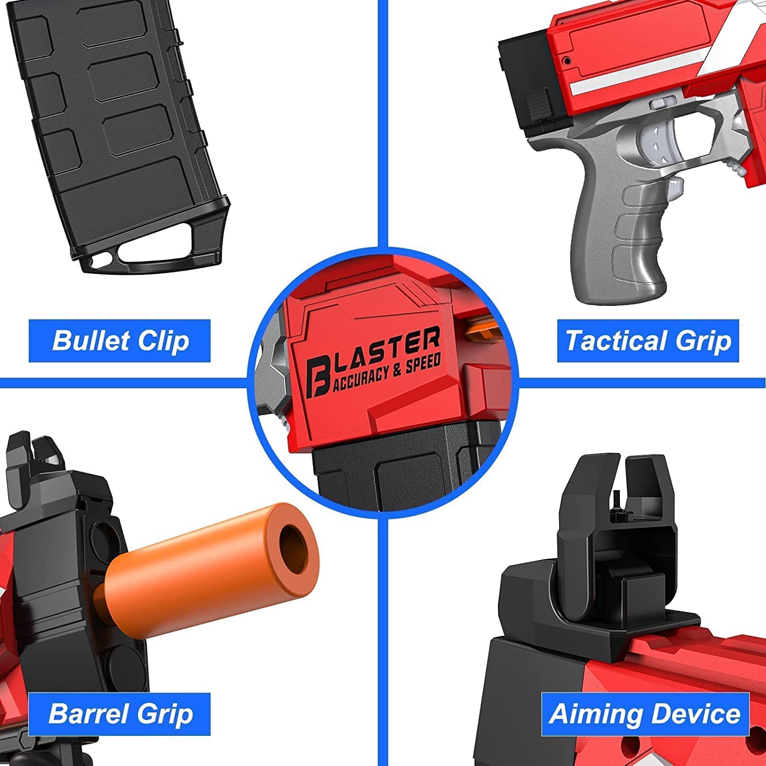 Buy JD FRESH Electric 3 Modes Burst Air Gun Toy Gun for Boys, Gun for