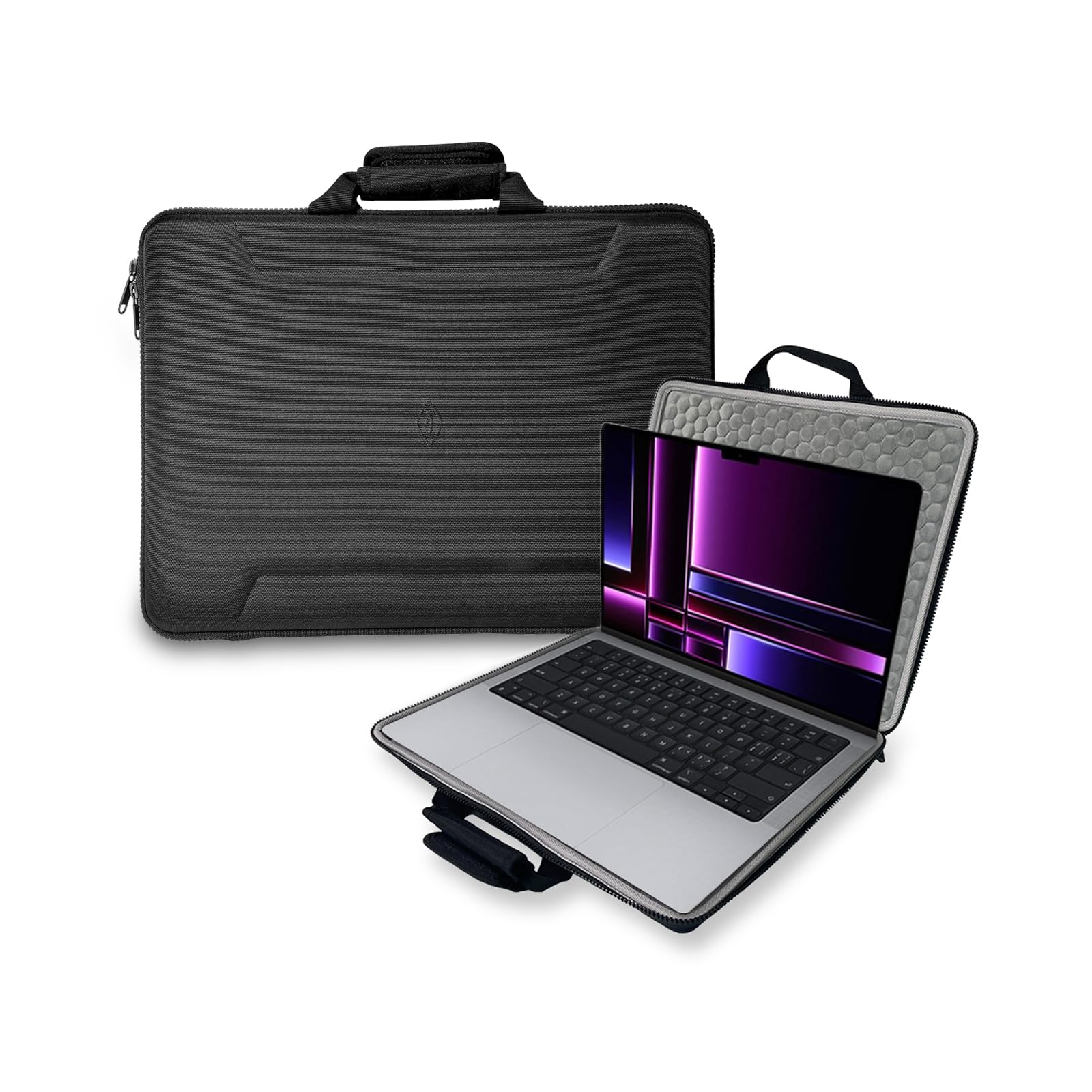 Tiswell Hard 14inch Laptop Case for MacBook Pro 14inch Case, EVA Protective MacBook Pro m3 14 inch Sleeve, MacBook Pro 14 Carrying Case Waterproof