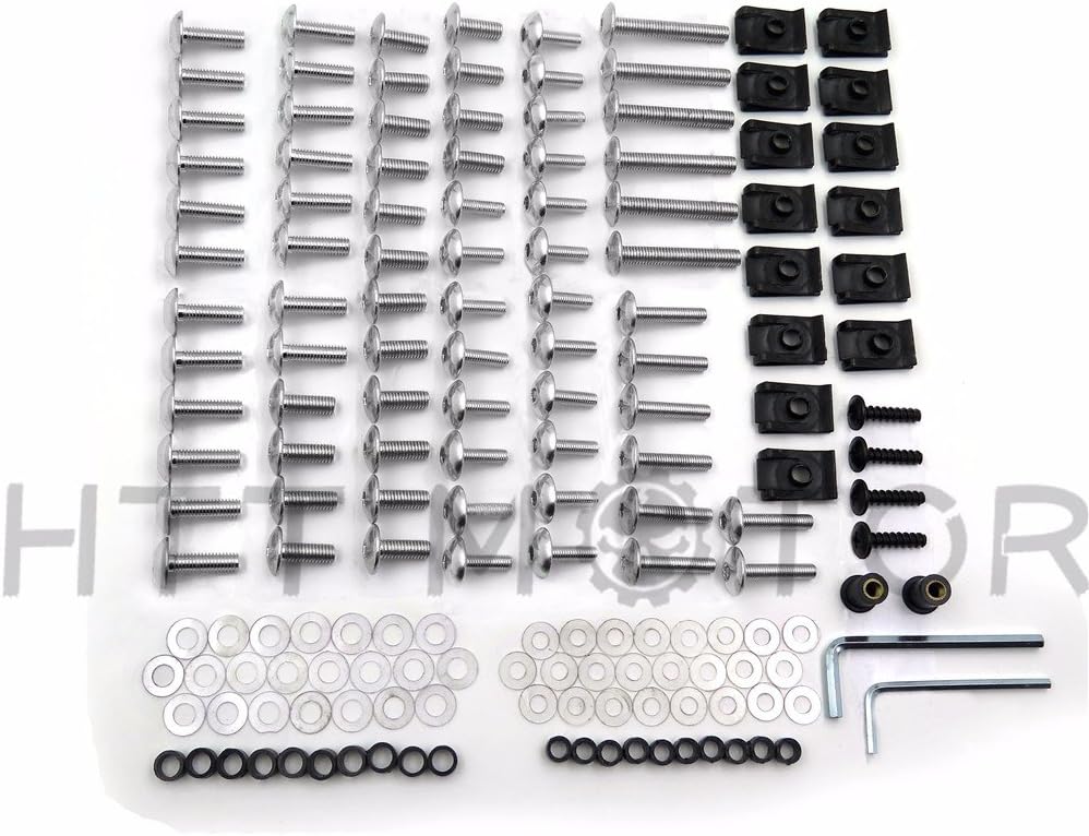 HTTMT Complete Fairing Bolts Kits For CBR 600 F4i CB250R CB1000R CB1100