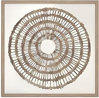 Signature Design by Ashley Brockham Bohemian Framed Geometric Wall Sculp...