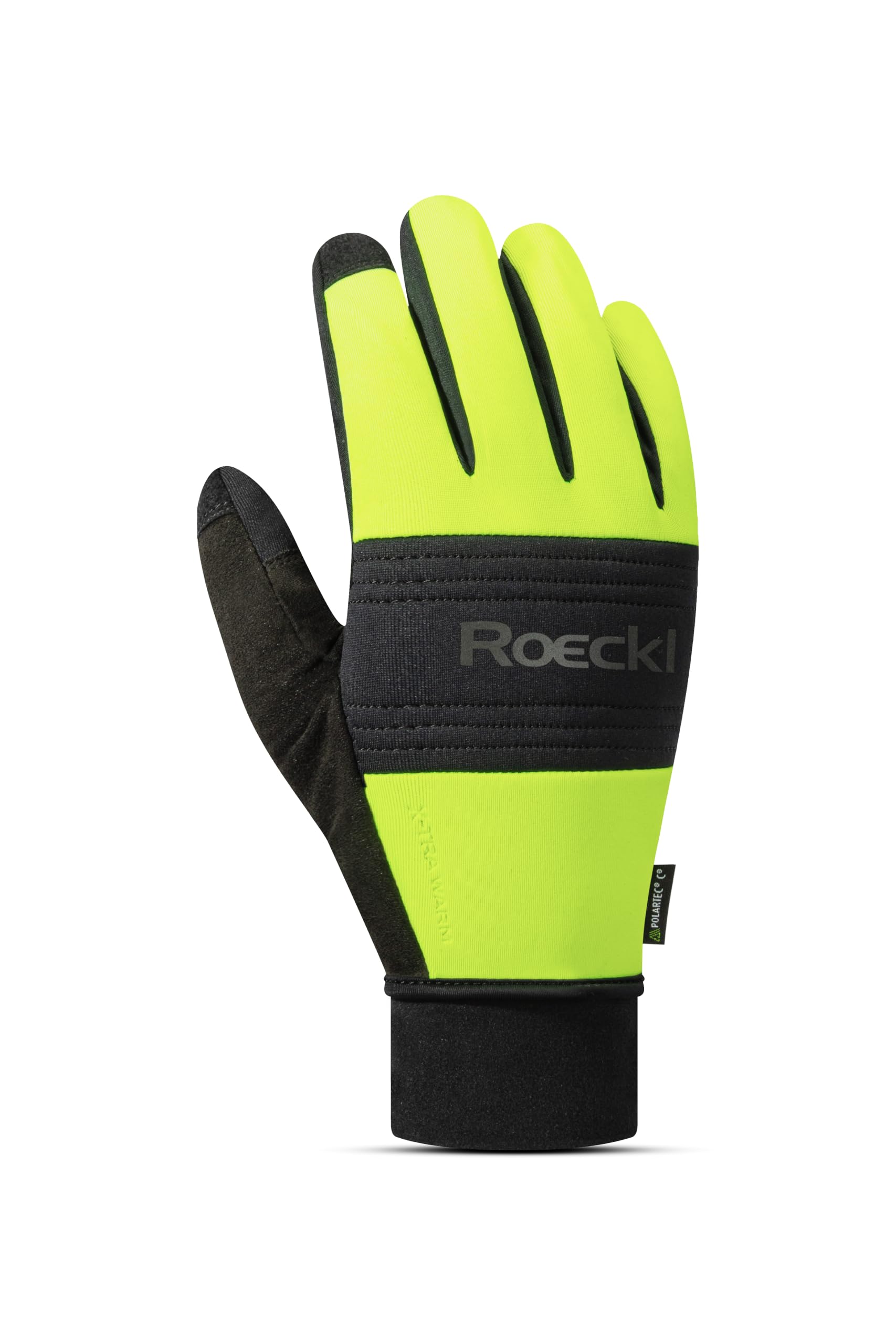 roeckl polartec fahrradhandschuhe Sports Fahrradhandschuh Vinadi, Leuchtgelb/Schwarz 6 In stock Set:1 Stück Geländegängiger Einrad-Fahrrad-Cargo-Anhänger – Federungs-Transporter