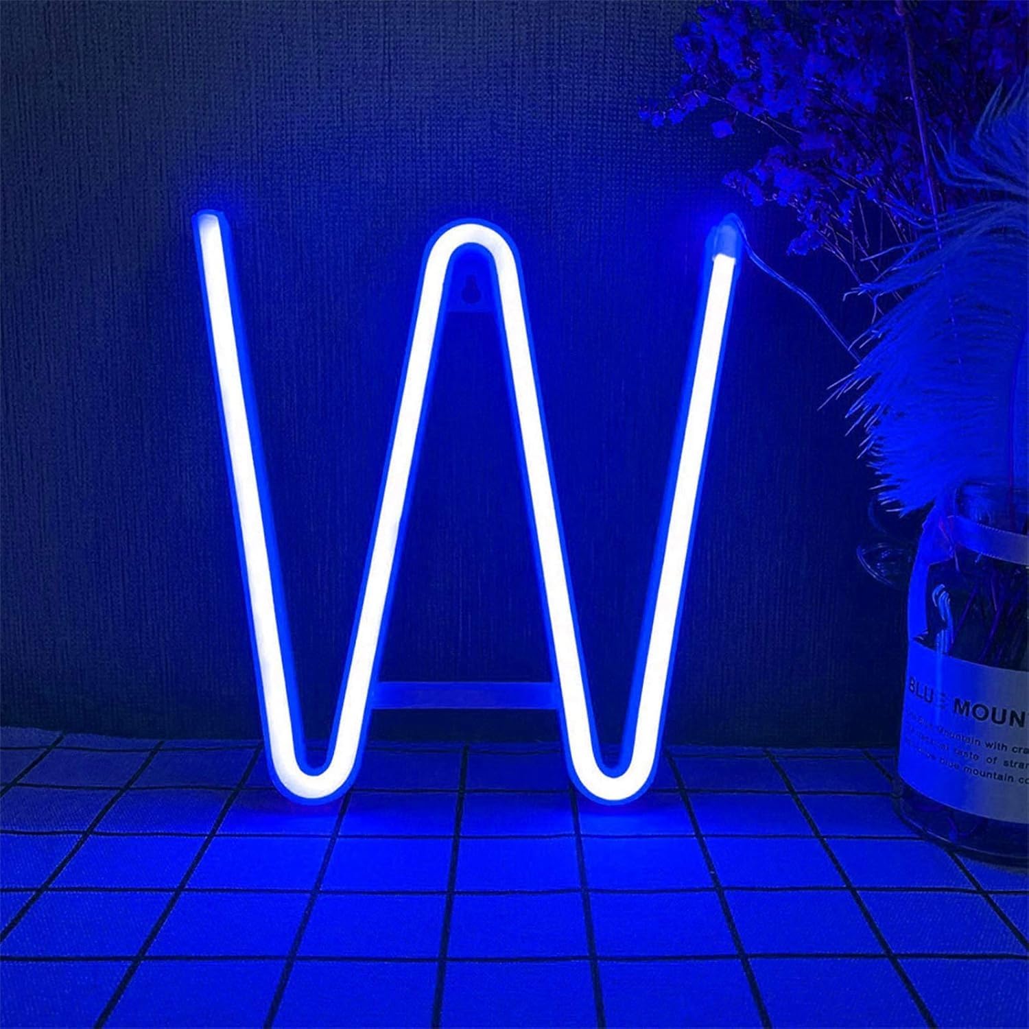 LED Marquee Letter Lights, Light Up Letters Glitter Alphabet Letter Sign Battery Powered for Night Light Birthday Party Wedding Girls Gifts Home Bar Christmas Decoration