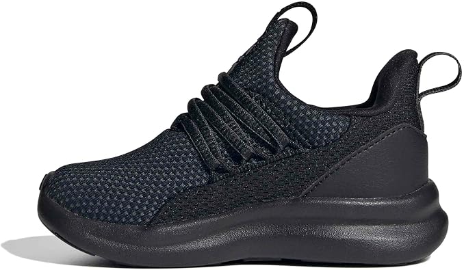 adidas Unisex-Kids Lite Racer Adapt 7.0, Black/Black/Grey, 6K