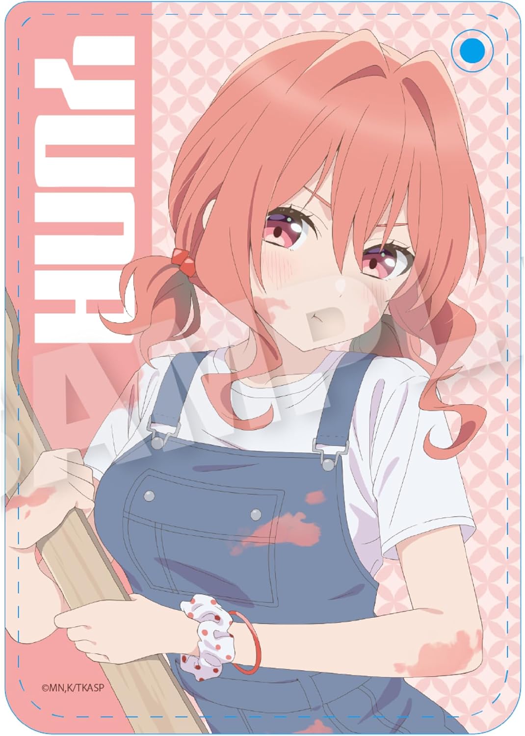 Amagami Sanchi Enchi Yuuna Amakami PU Leather Pass Case Painting Ver.
