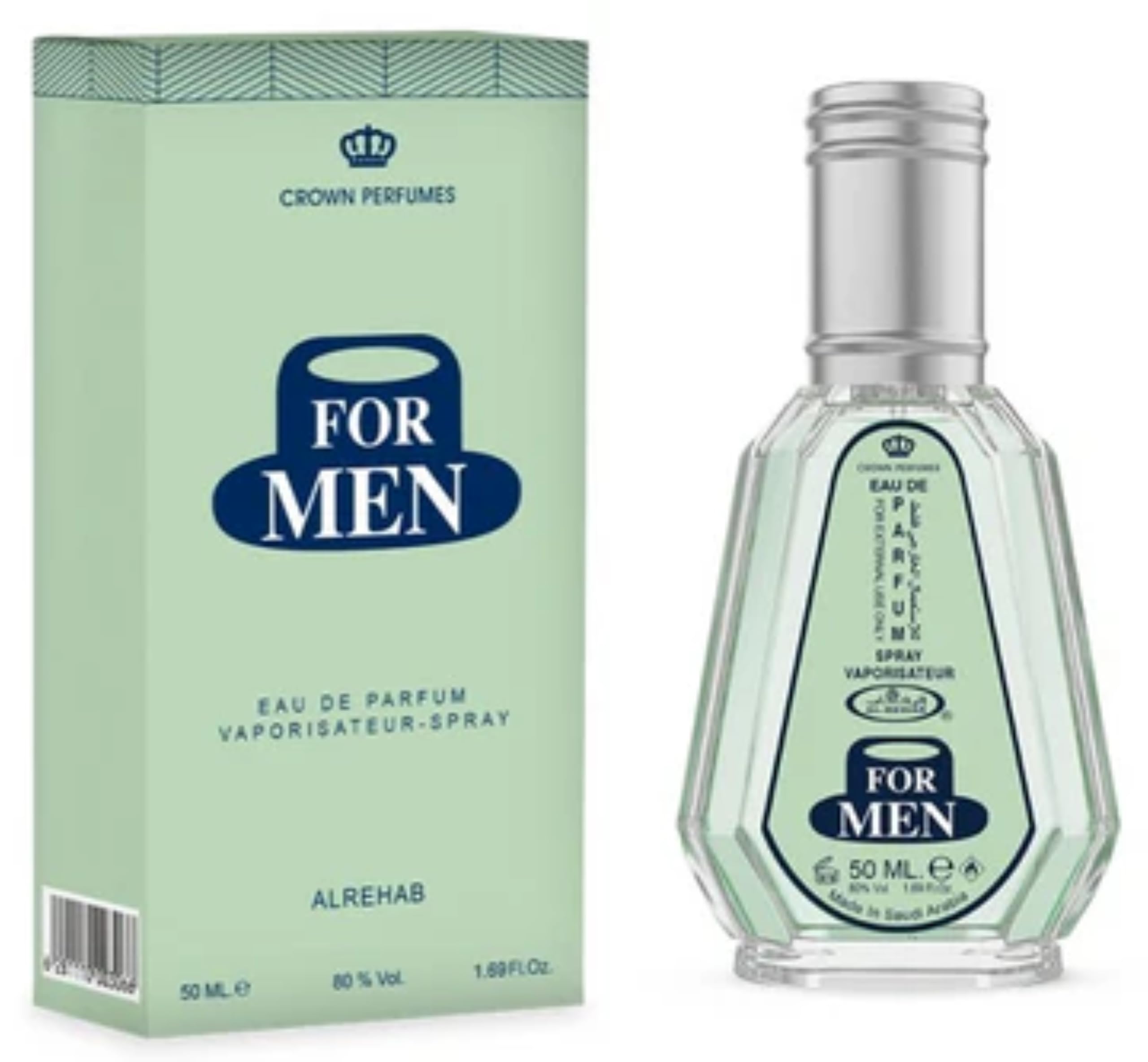 Al Rehab For Men Eau de Parfum Spray for Men, 1.7 Ounce : Amazon