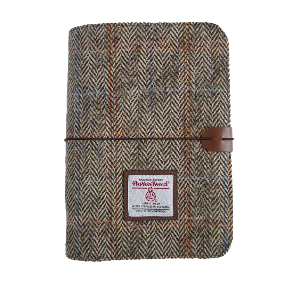 TAILORMAP Harris Tweed A5 Notebook Binder