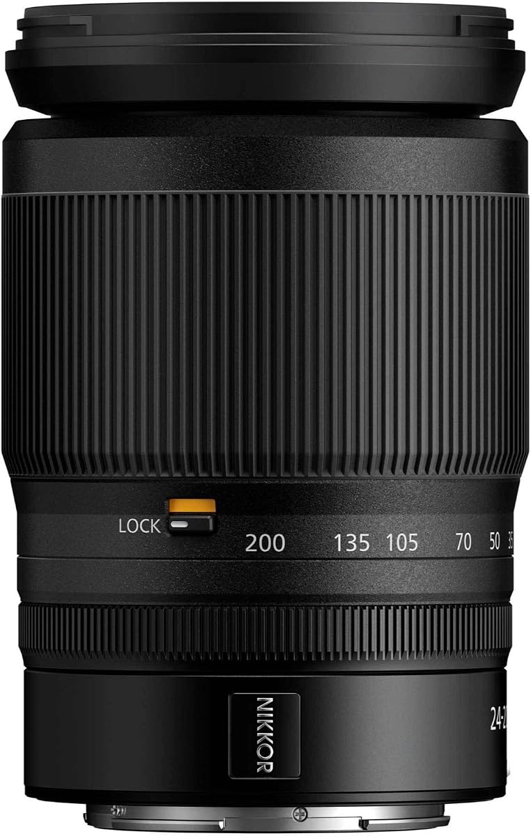 NIKKOR Z 24-200 mm VR | Teleobjetivo con zoom compacto todo en uno con estabilización de imagen para cámaras sin espejo de la serie Z | Modelo Nikon EE. UU. | Estabilización de imagen para cámaras sin espejo serie Z EE. UU.