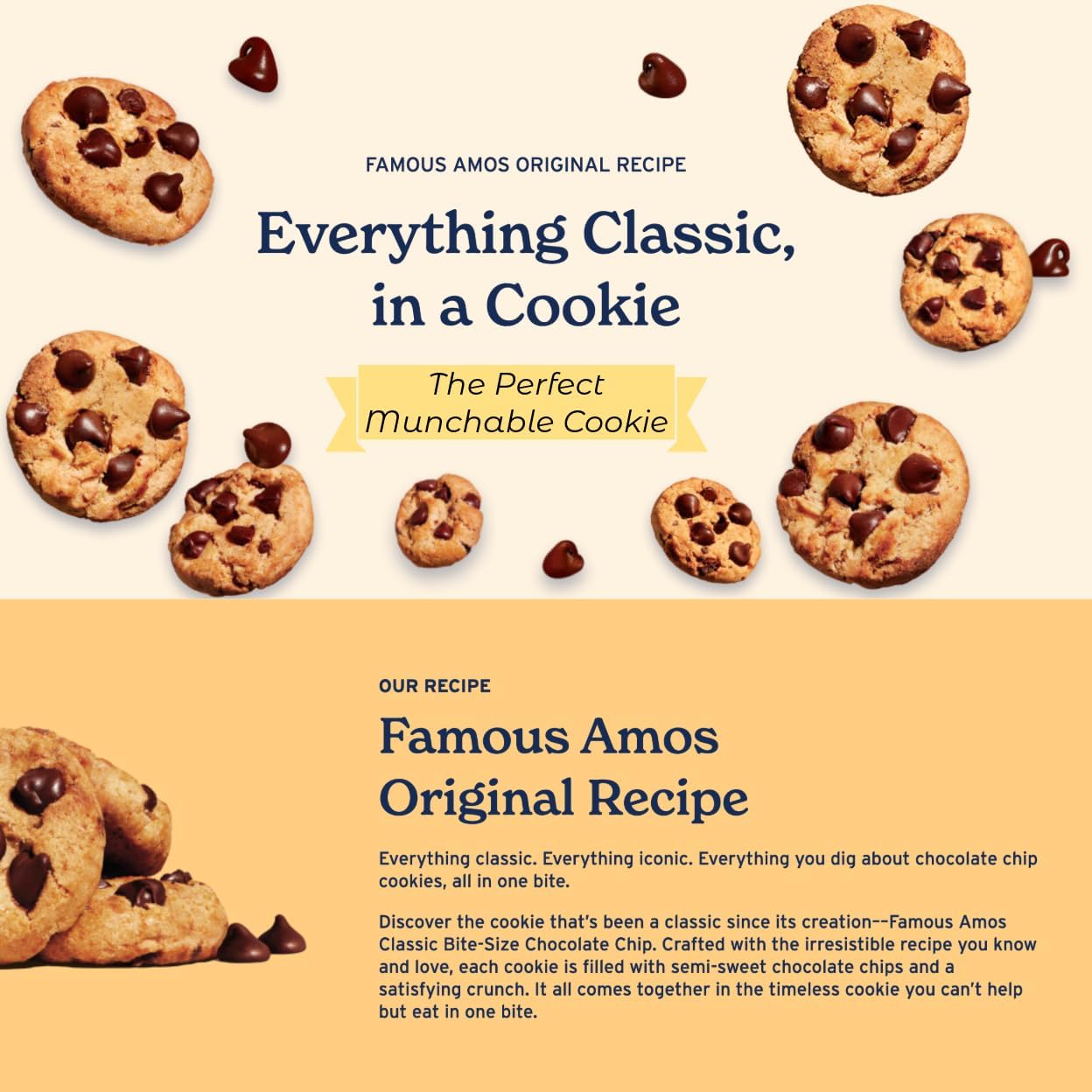 AsherproFamousamos Chocolate Chip Cookies, Famous Cookies, Chocolate Chips  Cookies, Famous Cookies Individual Packs,2 42