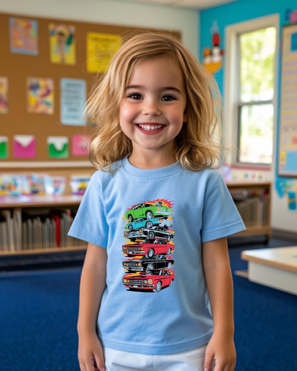 Habudda Car Shirts 2T 3T 4T Toddler Boy Clothes Truck Graphic Tees Little Kids Summer Short Sleeve Cotton Tops 2-8T - Image 3