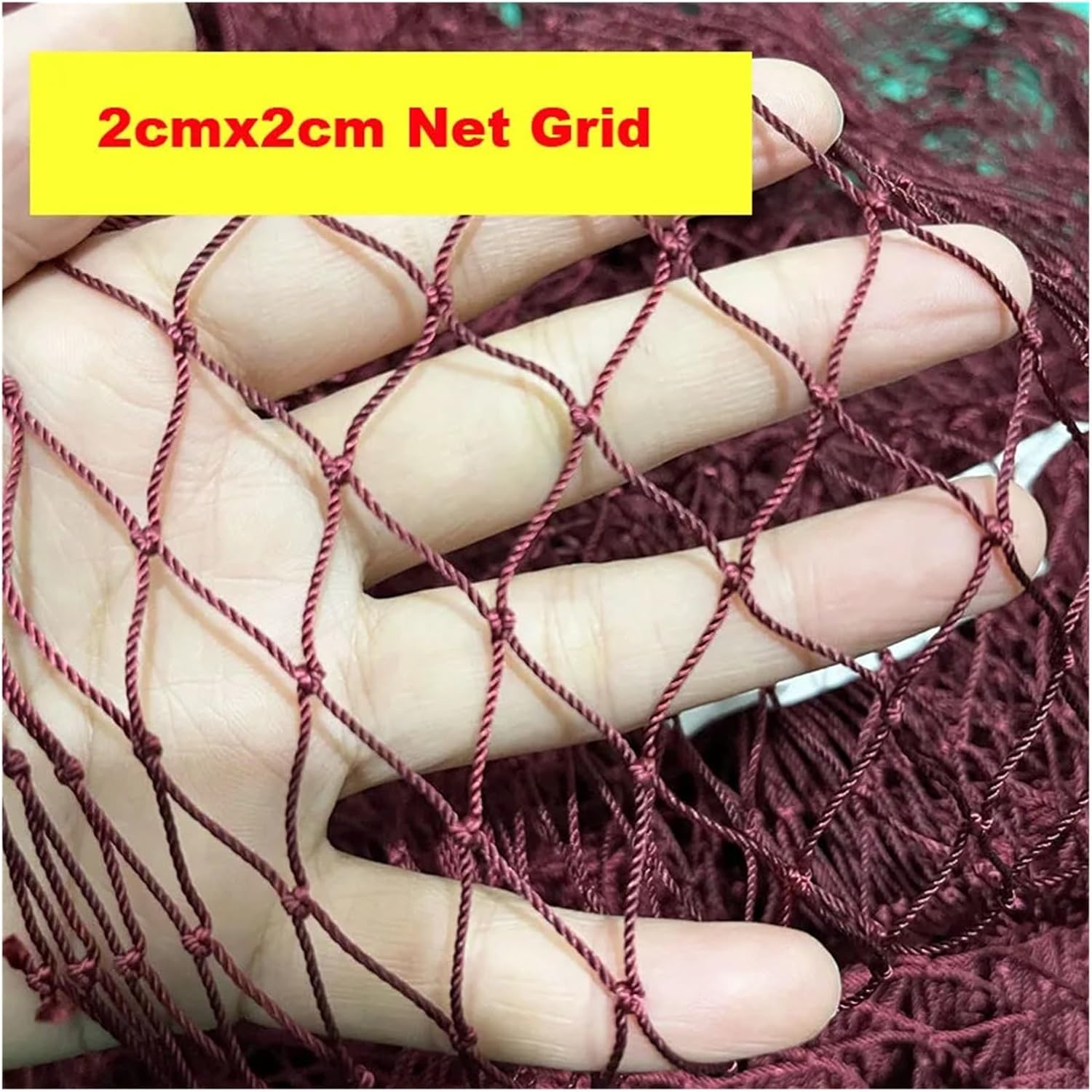 Red Nylon Netting-Solid Tyre Line Net Mesh