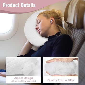 Ear Piercing Pillow for Side Sleepers, Ear Pillows with Holes