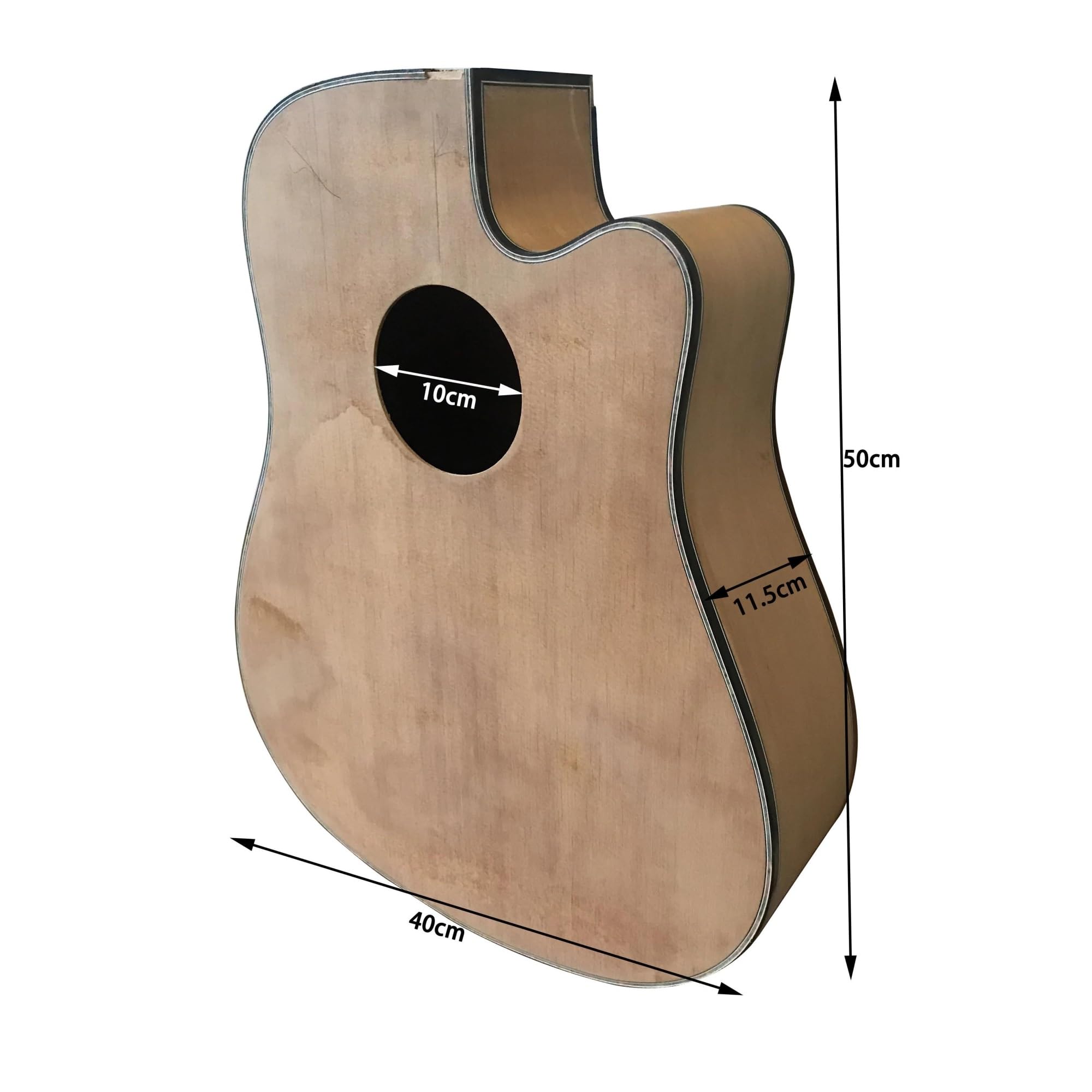 Leistungsart Gitarrenkorpus Massivholz Akustikgitarre Korpus Folk Instrument 41 Zoll