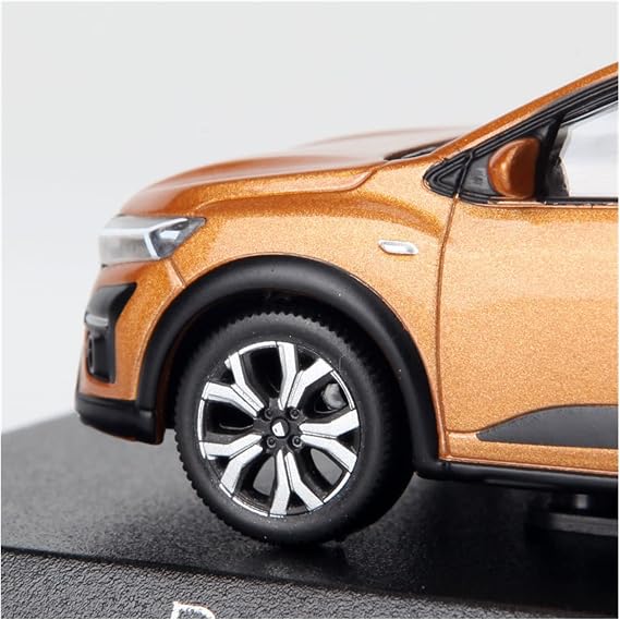 Scale Finished Model Car 1:43 For Dacia Sandero Stepway SUV Replica Car Alloy Car Model Diecast Vehicles Static Collection Souvenir Miniature Replica Car