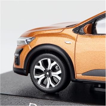 Scale Finished Model Car 1:43 For Dacia Sandero Stepway SUV Replica Car Alloy Car Model Diecast Vehicles Static Collection Souvenir Miniature Replica Car