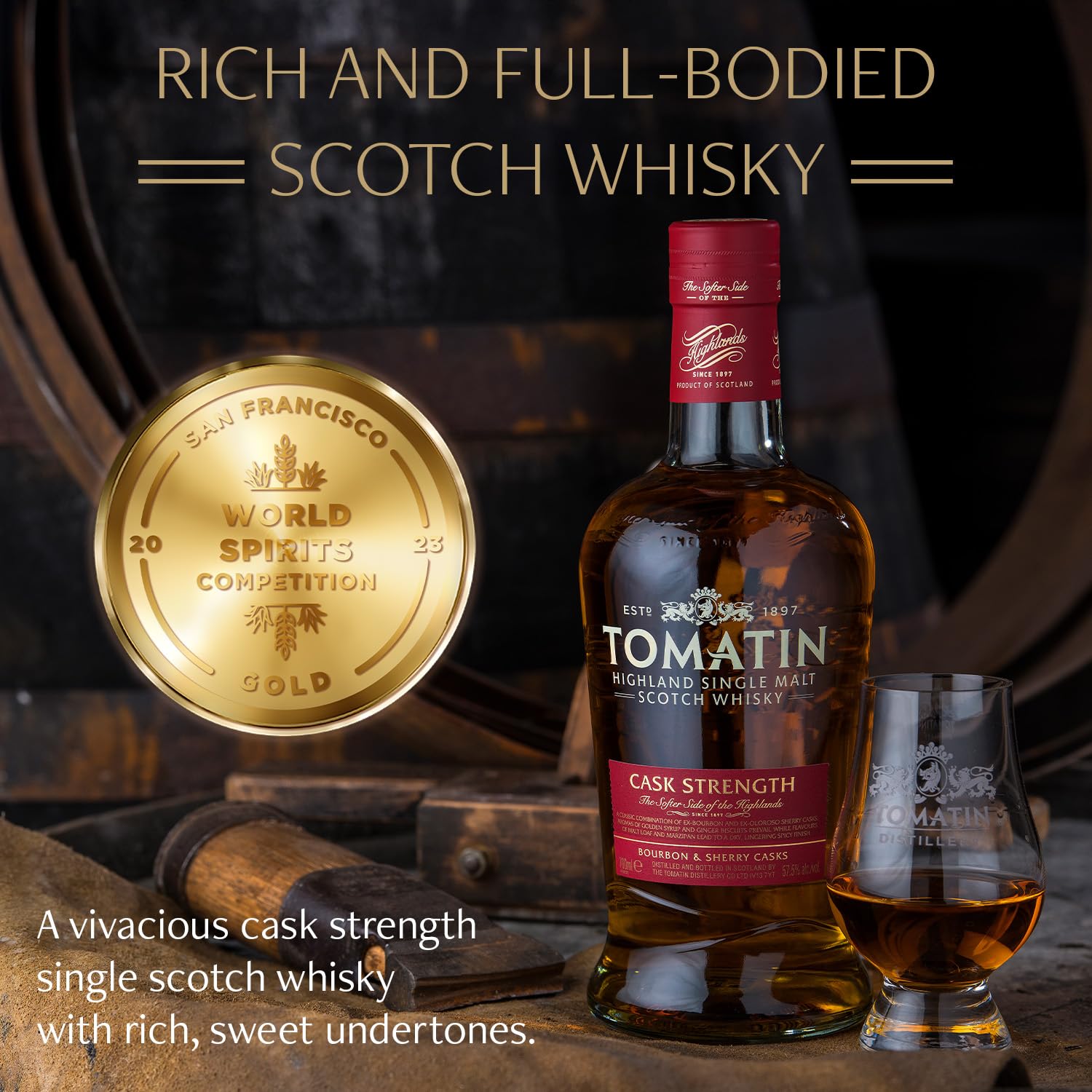 Amazon.co.jp: TOMATIN トマーティン カスク ストレングス 