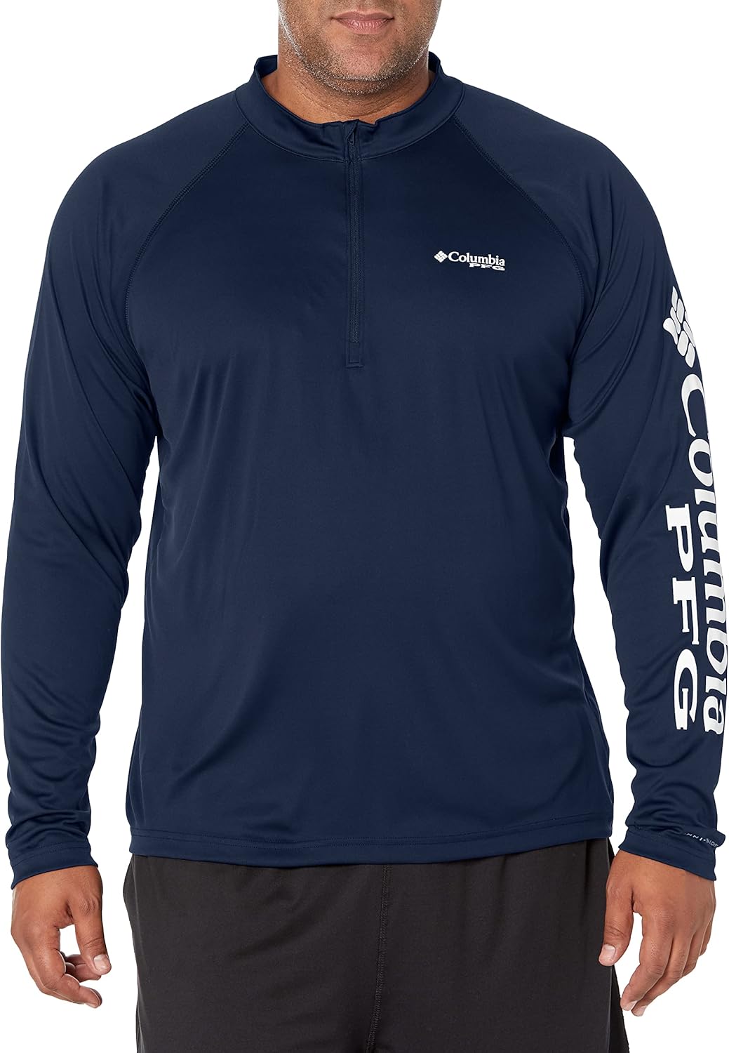 Chemise Columbia à Manches Courtes Avec Logo Universitaire - Style Décontracté Et Protection Solaire