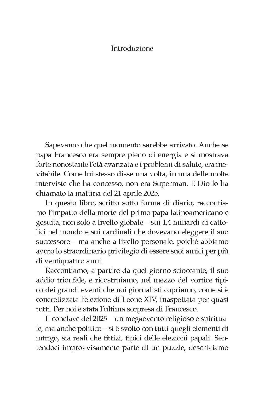 L'ultimo conclave. La sorpresa finale di Francesco: l’elezione di papa Leone XIV