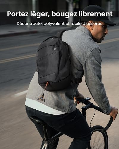 tomtoc T30 Sac bandoulière porté croisé pour homme et femme - 3
