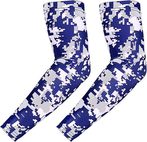 Miniatura 2 de HDE Mangas de compresión de brazo para niños, manga de tiro de baloncesto, deportes juveniles, protección solar, fútbol, béisbol, 1 par