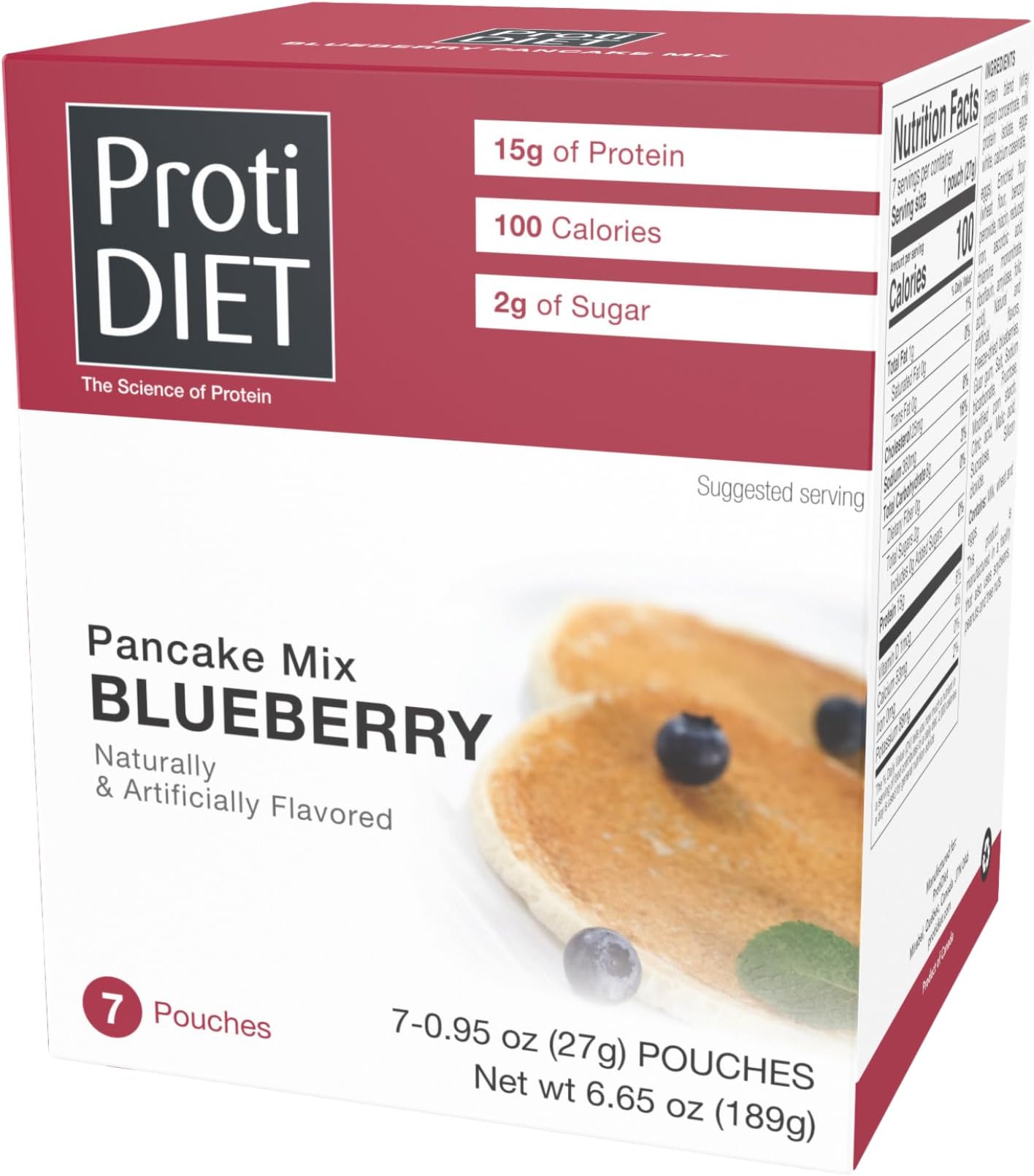 Blueberry Pancakes 6.7oz 7 pouches