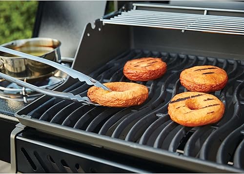 Miniatura 6 de Napoleon Rogue 425 BBQ Grill, Black, Natural Gas - R425SBNK-1-OB - With Three Burners and Range Gas Side Burner, Barbecue Gas Cart, Folding