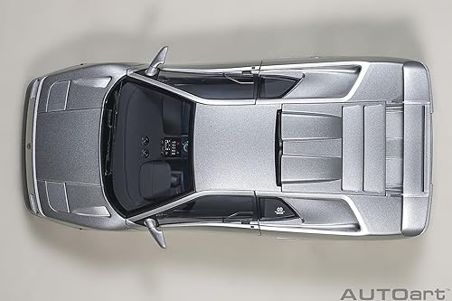 Miniatura 7 de AUTOart Lamborghini Diablo SE30 JOTA (TITANIO/Plateado metálico)