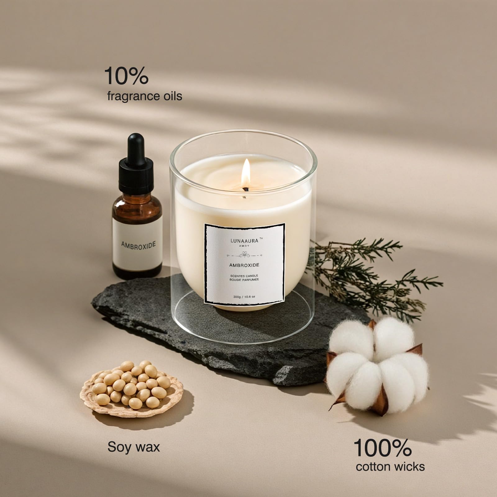 Amazon.com: Ambroxide Candle 10.6 oz - Inspired by AMBROXYDE 17
