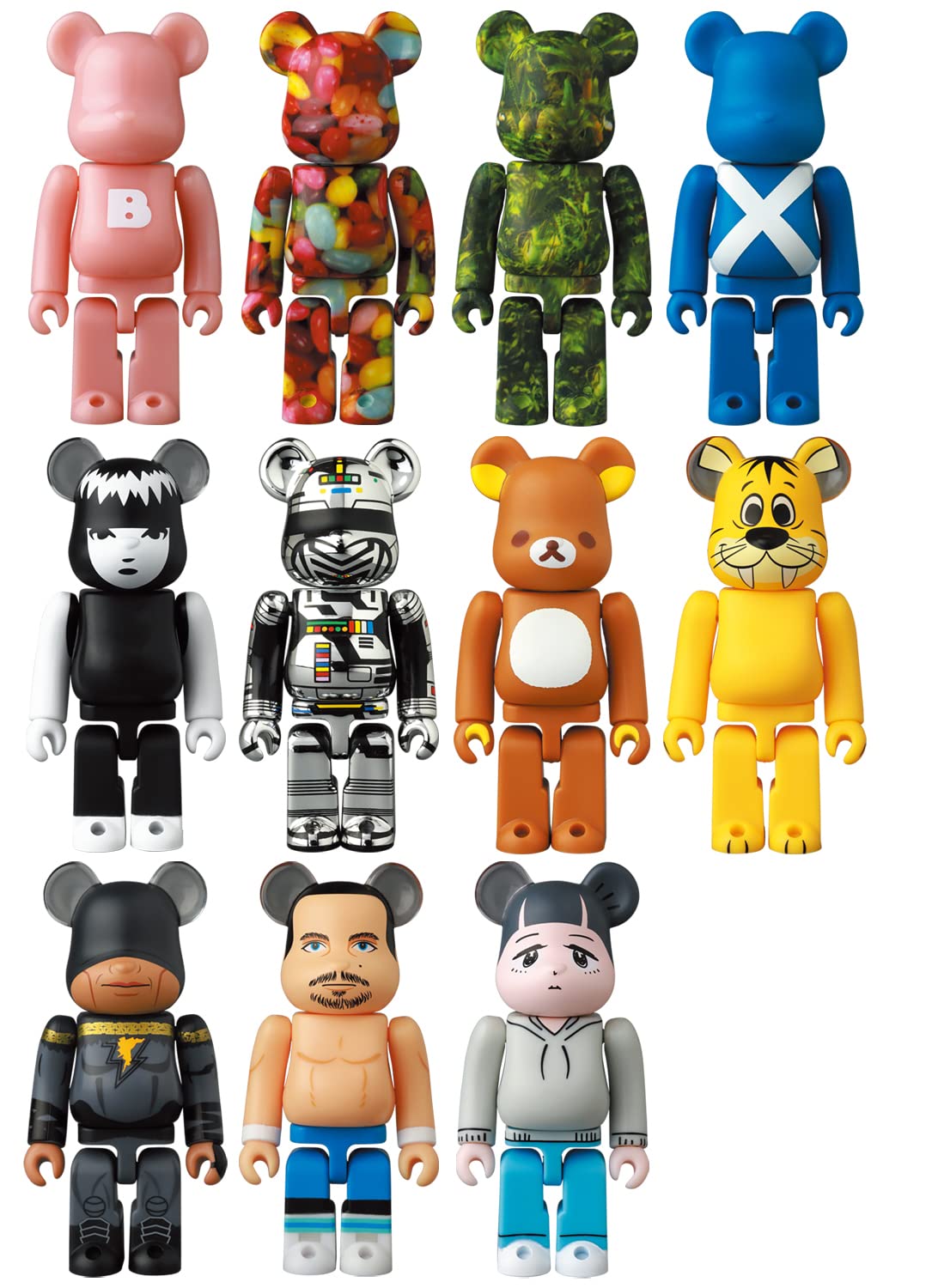 BE@RBRICK ベアブリック シリーズ 45 各全高約70mm ノンスケール 塗装済み 完成品 フィギュア 24個入 BOX BE@RBRICK ベアブリック シリーズ 45 各全高約70mm ノンスケール 塗装済み 完成品 フィギュア 24個入 BOX